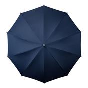 Parapluie droit à bandoulière - ouverture manuelle - bleu marine