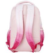 Sac à dos scolaire Annox NextGen - 30 x 19 x 46 cm - 26 L - Rose/Blanc