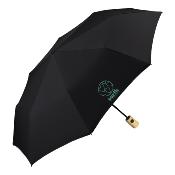 Parapluie pliant et écologique pour femme - Ouverture automatique - Large protection 94 cm - Noir