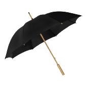 Parapluie écologique manuelle - Fait de plastique recyclé - Large protection de 102 CM de diamètre - Noir