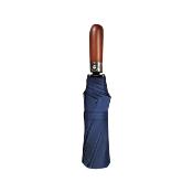 Parapluie pliant automatique pour homme - Parapluie trois volets - Bleu