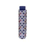 Mini parapluie pliant pour femme - Résistant au vent - Motif géométrique