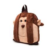 Sac à dos réversible singe pour enfant - Bretelles réglables et souples - Taille unique