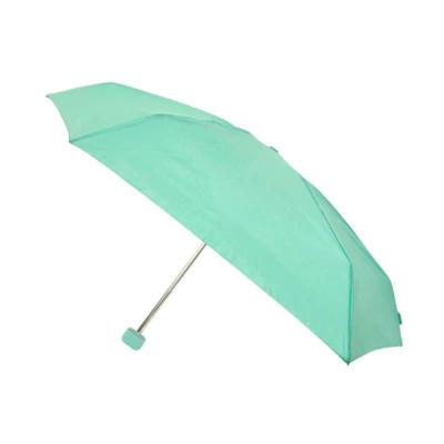 Parapluie pliant et écologique pour femme - Ultra-léger et compact - Résistant au vent - Celadon