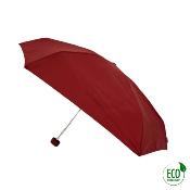 Mini parapluie pliant et écologique pour femme - Ultra-léger et compact - Rubis