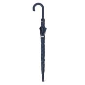 Parapluie long femme ESPRIT - Large 105 cm - Parapluie Automatique - Bleu marine avec fleurs - reduced