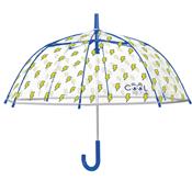 Parapluie cloche enfant avec bordure phosphorescente - Eclair