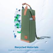 Sac à dos durable Annox Follow Your Passion - 29 x 12 x 42 cm - 14 L - Armée
