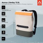 Sac à dos Annox Liteday - 28,5 x 10,5 x 40,5 cm - 13,5 L - Orange