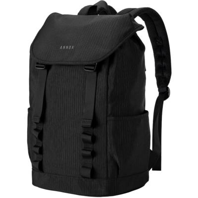 Sac à dos Annox Urban Roll pour ordinateur portable - 28 x 16,5 x 45,5 cm - 18 L - Noir