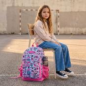 Sac à dos scolaire Annox NextGen - 30 x 15 x 44 cm - 20 L - Mélange rose