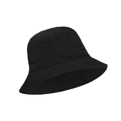 Chapeau imperméable pliable et réversible avec sac de rangement - Avec protection solaire UVP50+ - Matière recyclée - Noir Vichy
