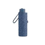Mini parapluie pliant pour femmes - UVP 50+ Protection - Ultra-léger et compact - Imprimé style léopard - Bleu