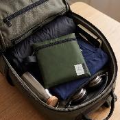 Imperméable pliable et imperméable avec pochette - Kaki botanique - Taille M