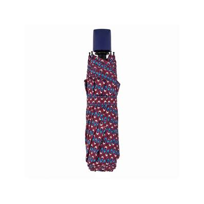 Mini parapluie pliant pour femme - Résistant au vent - Motif géométrique