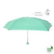 Parapluie pliant et écologique pour femme - Ultra-léger et compact - Résistant au vent - Celadon