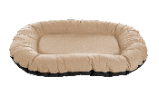 Ferribiella – Coussin Imperméable Touch pour Chien & Chat, Confort durable et Entretien Facile – Medium – 95X65 cm – Beige