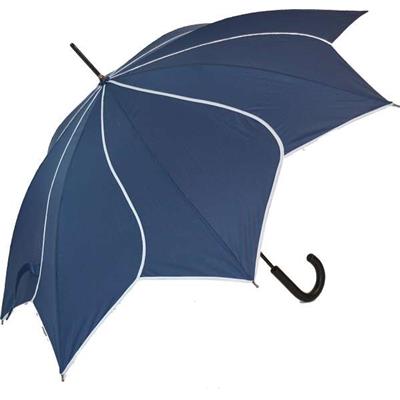 Parapluie long - Large 105 cm - Ouverture automatique - Bleu