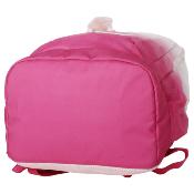 Sac à dos scolaire Annox NextGen - 30 x 19 x 46 cm - 26 L - Rose/Blanc