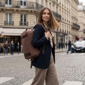 Sac à dos imperméable Annox Flow - 30 x 14 x 45 cm - 22 L - Marron