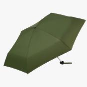 Mini parapluie pliant pour femme - Ultraléger et compact - Avec protection UVP 50+ - Vert kaki