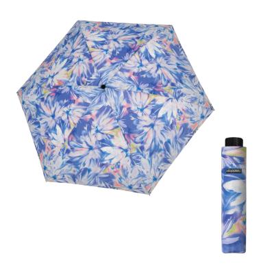 Parapluie pliant ultraléger et compact pour femme - Motif fleuri