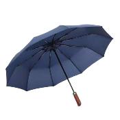 Parapluie pliant automatique pour homme - Parapluie trois volets - Bleu