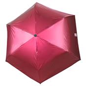 Mini Parapluie pliant femme - Parapluie compact Anti UV - Résistant au vent - Rose métallisé