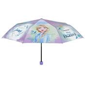 Mini parapluie pliant pour enfant - Parapluie solide et résistant au vent - Frozen 2 - Parapluie fille