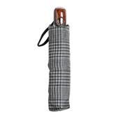 Parapluie pliant pour homme PIERRE CARDIN - Ouverture et fermetures automatiques - Résistant au vent - Gris