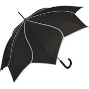 Parapluie long - Large 105 cm - Ouverure automatique - Noir