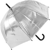 Parapluie cloche Femme - Ouverture Automatique - Parapluie Métallique ARGENT