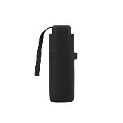 Mini parapluie pliant pour femmes - Ultra-léger et compact - Résistant au vent - Noir