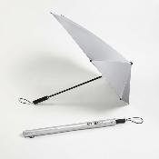 Parapluie tempête - Résistance aux vents jusqu'à 100 km/h - Aérodynamique - Ouverture manuelle - 92 cm - Noir