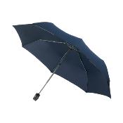 Parapluie pliant à ouverture automatique - Résistant au vent - Bleu marine