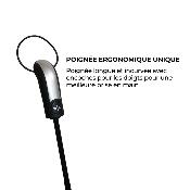 Parapluie pliant – Design 3 plis avec auvent double couche – Système d'ouverture automatique – Extérieur noir avec intérieur imprimé léopard