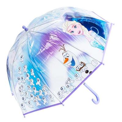 Parapluie droit cloche enfant - Elsa&Olaf - La reine des neiges