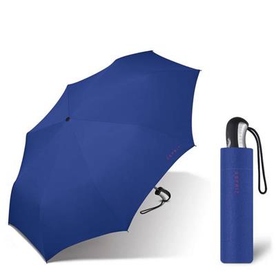 Parapluie ESPRIT pliant femme - Ouverture et fermeture automatiques - Bleu marine