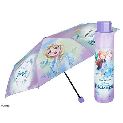 Mini parapluie pliant pour enfant - Parapluie solide et résistant au vent - Frozen 2 - Parapluie fille