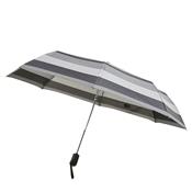 Parapluie pliant pour homme PIERRE CARDIN - Ouverture et fermetures automatiques - Résistant au vent - Rayures