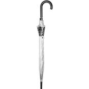 Parapluie cloche - Ouverture Automatique - Parapluie transparent avec bordure LEOPARD
