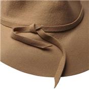 Chapeau capeline femme 100% laine - beige