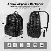 Sac à dos Annox Airpack - 31 x 14 x 46 cm - 22 L - Noir