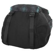 Sac à dos scolaire Annox NextGen - 31 x 19 x 46 cm - 38 L - Noir/Sarcelle