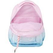 Sac à dos scolaire Annox NextGen - 30 x 19 x 46 cm - 26 L - Bleu/Rose