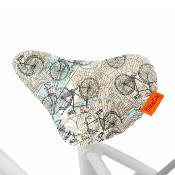 Housse de selle de vélo - Imprimé Vélo