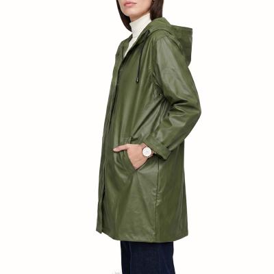 Imperméable pliable et imperméable avec pochette - Kaki botanique - Taille L