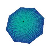 Mini parapluie pliant pour femme - Bleu foncé