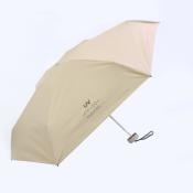 Parapluie pliant femme et Ultra compact - UV protection - Beige