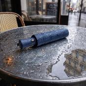 Mini Parapluie Pliant pour Homme et Femme - Ouverture et fermeture automatiques - Bleu